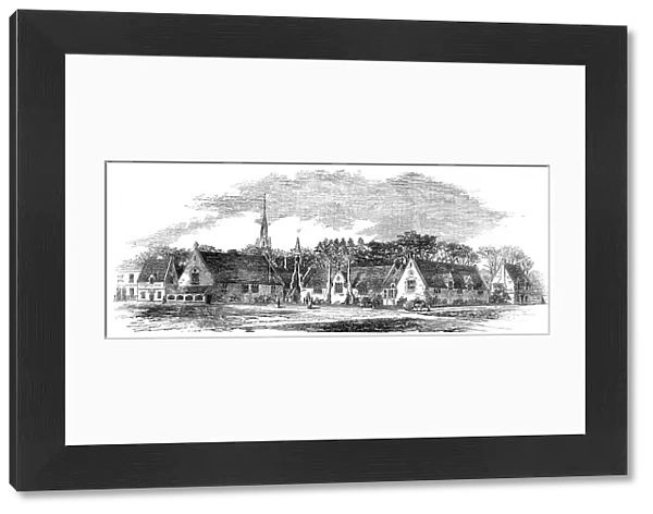 St. John's, Deptford, New Schools, Upper Lewisham Road, 1856. Creator: Unknown