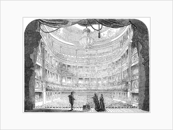 The Royal Italian Opera, Lyceum, 1856. Creator: Unknown