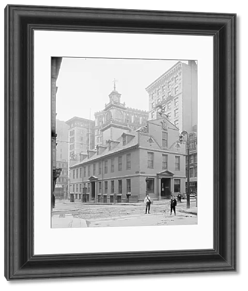 Old State House from Washington St. Boston, Mass. between 1900 and 1906. Creator: Unknown