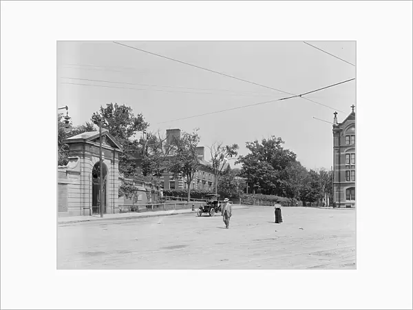 Quincy Square, Cambridge, Mass. between 1900 and 1920. Creator: Unknown