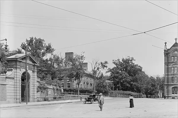 Quincy Square, Cambridge, Mass. between 1900 and 1920. Creator: Unknown