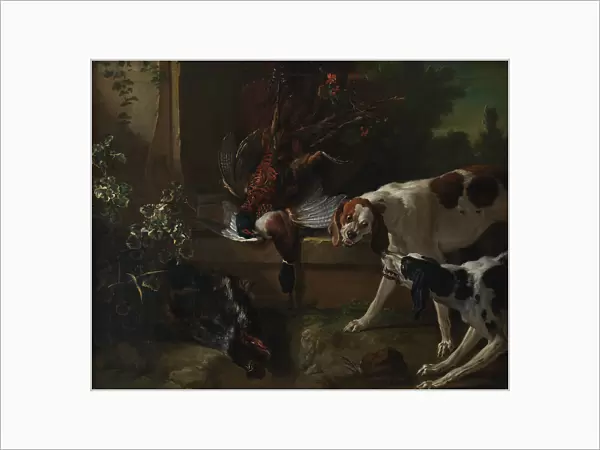 Hounds with Wild-Fowl and Game, 1726. Creator: Jean-Baptiste Oudry