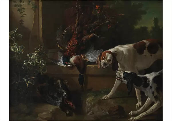 Hounds with Wild-Fowl and Game, 1726. Creator: Jean-Baptiste Oudry