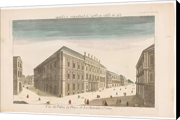 View of the Stadtpalais Liechtenstein in Vienna, 1700-1799. Creator: Anon