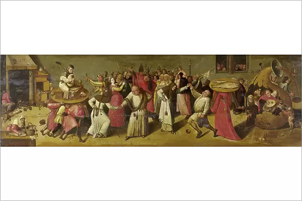 Battle between Carnival and Lent, c.1600-c.1620. Creator: Jheronimus Bosch (manner of)
