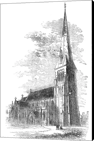 St. Stephen's Church, Westbourne-Park, Paddington, 1856. Creator: Unknown