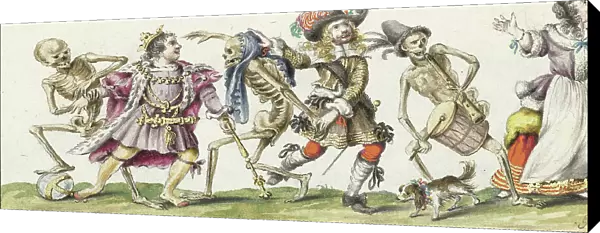 Dance of Death, 1660-c.1687. Creator: Gesina ter Borch