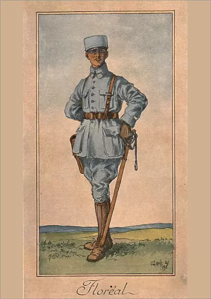 L'Officier du second ete (juin 1915), 1915. Creator: Jean Droit