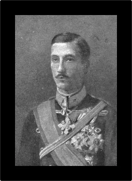 La capitulation Bulgare; Le prince Boris, en faveur de qui son pere, le tsar Ferdinand... 1918. Creator: Unknown