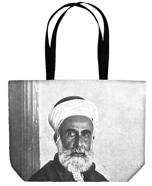 Distant Fronts, In Hejaz; Sharif Hussein bin Ali, King of Hejaz, 1917. Creator: Unknown