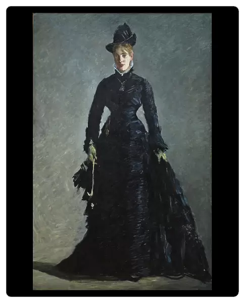 A Parisian Lady, c.1876. Creator: Edouard Manet