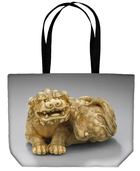 Seated Chinese Lion (Shishi), 18th century. Creator: Unknown