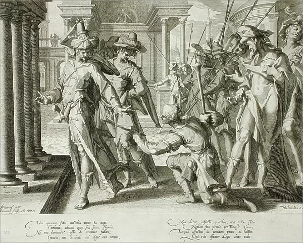 Allegory of Justice, 1605. Creator: Willem van Swanenburg