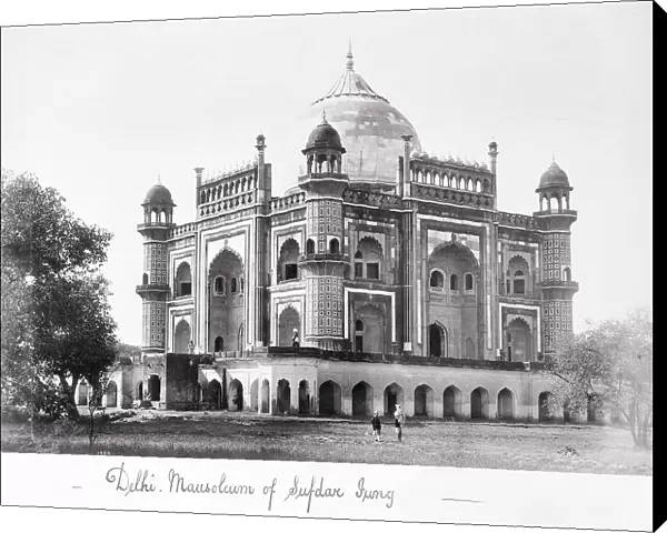 Delhi, Mausoleum of Sufdar Iung, Late 1860s. Creator: Samuel Bourne