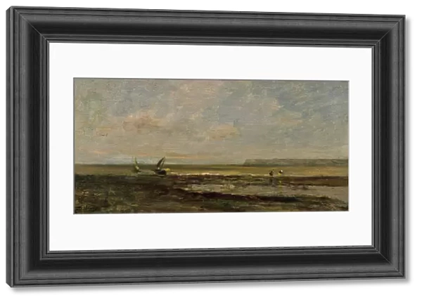 Beach Scene, after 1854. Creator: Charles Francois Daubigny