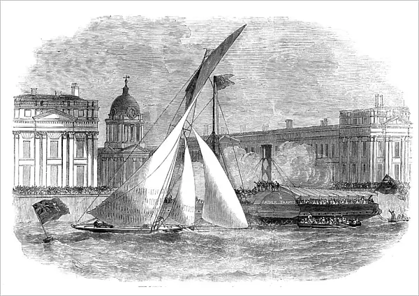 The Royal London Yacht Club Match, 1858. Creator: Unknown