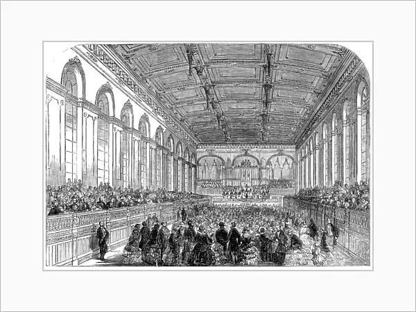 Inauguration of the Townhall, Newcastle-on-Tyne, 1858. Creator: Unknown