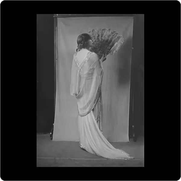Miss Donner, portrait photograph, 1919 Mar. 6. Creator: Arnold Genthe