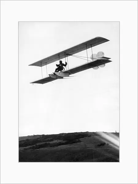 A Fokker single seater FG-1 Biplane 1922