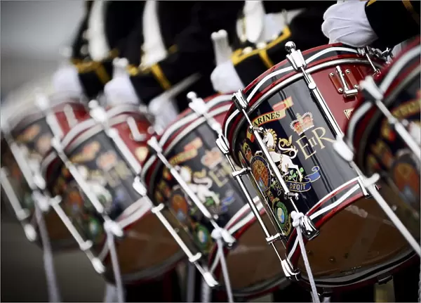 Drums of the Royal Marines Band Service