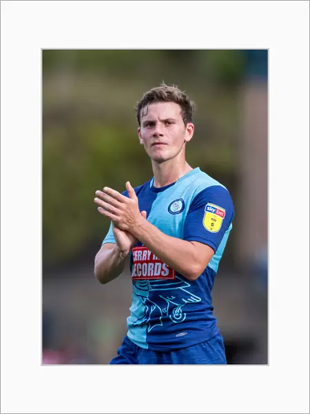 Dominic Gape vs Oxford United: Intense Moment from Wycombe Wanderers 18 / 19 Season