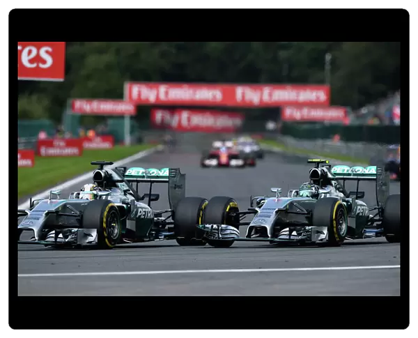 Formula One World Championship, Rd12, Belgian Grand Prix, Race Day, Spa-Francorchamps, Belgium, Sunday 24 August 2014