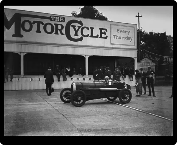 1924 MCC Meeting. Brooklands, Great Britain: Robert C. Morgan, action