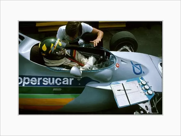 Formula 1 World Championship: Wilson Fittipaldi Copersucar FD01. 13th place