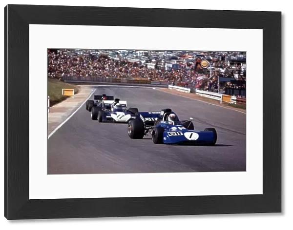Jackie Stewart, Mike Hawthorne & Emerson Fittipaldi South African Grand Prix, Kyalami