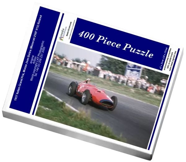 1957 Italian Grand Prix, Monza Jean Behra (Maserati 250F V12) Retired