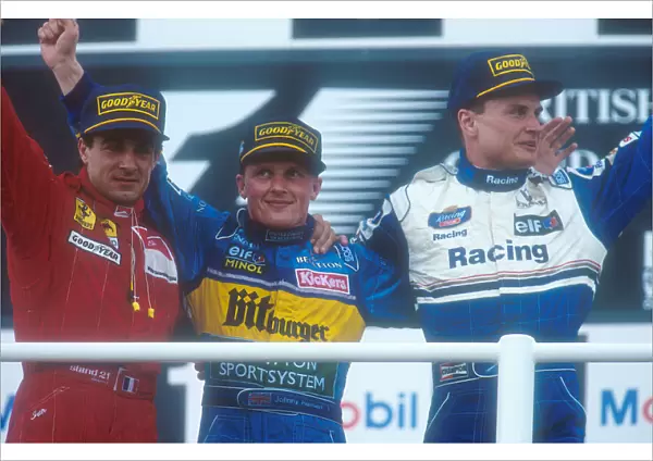 1995 British Grand Prix. Silverstone, England. 14-16 July 1995