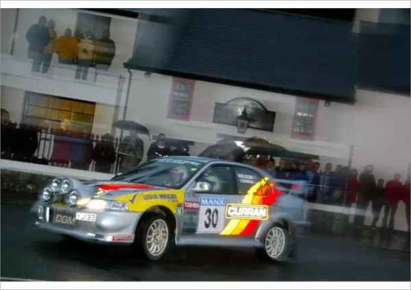 Micael Curran  /  Dessie Wilson. Manx International Rally. July 31st - August 2nd 2003