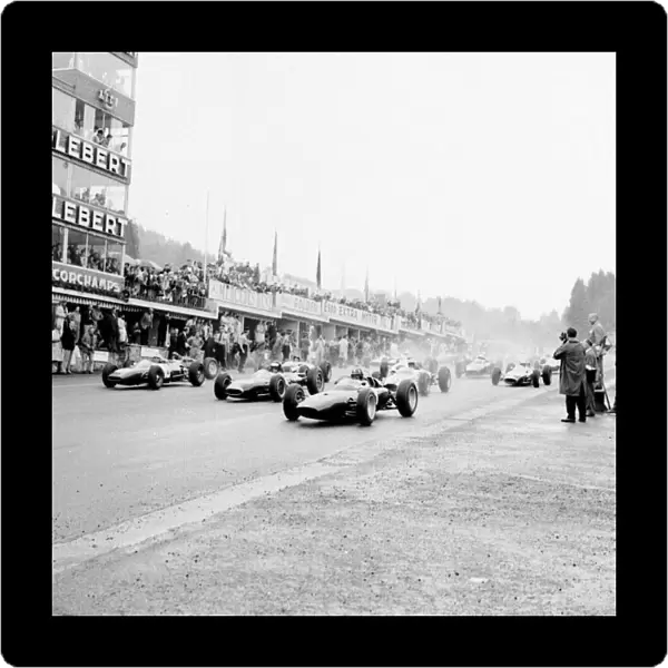 1963 Belgian Grand Prix. Ref-19184. World ©LAT Photographic