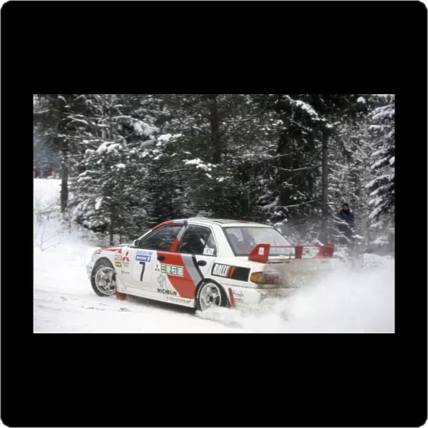 1996 World Rally Championship. Swedish Rally, Sweden. 9-11 February 1996