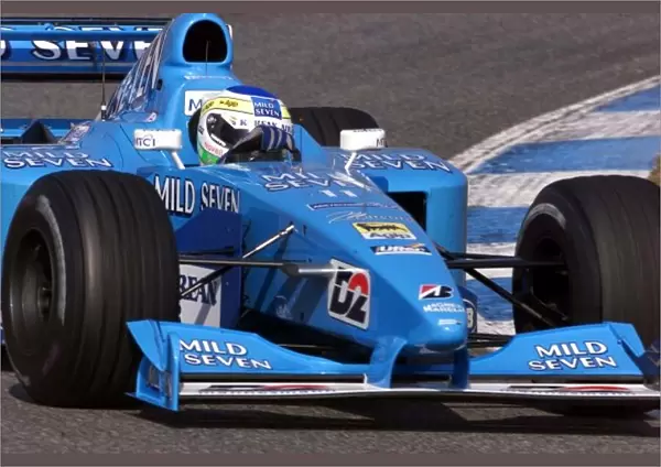 Giancarlo Fisichella, Benetton B200 Formula One Testing, Circuit de Catalunya