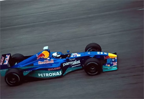 Formula One World Championship: Kimi Raikkonen Tests for Sauber, Mugello, September 2000, only 8  /  10ths off Schumachers time