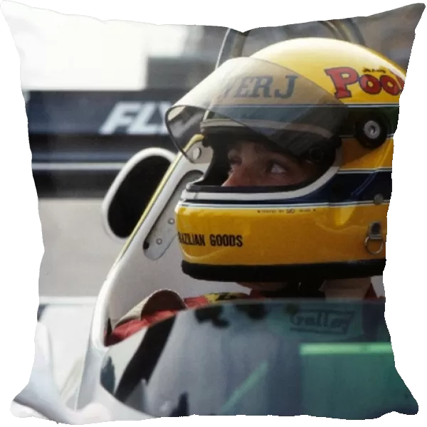 Formula One World Championship: Ayrton Senna was to test the Williams FW08C for the first time