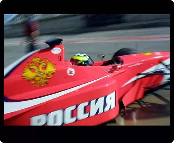 F3000 Testing: Tomas Scheckter Team Arden