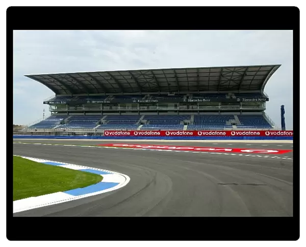Formula One World Championship: A new part of the circuit named the Mercedes-Tribuene with new Mercedes grandstand