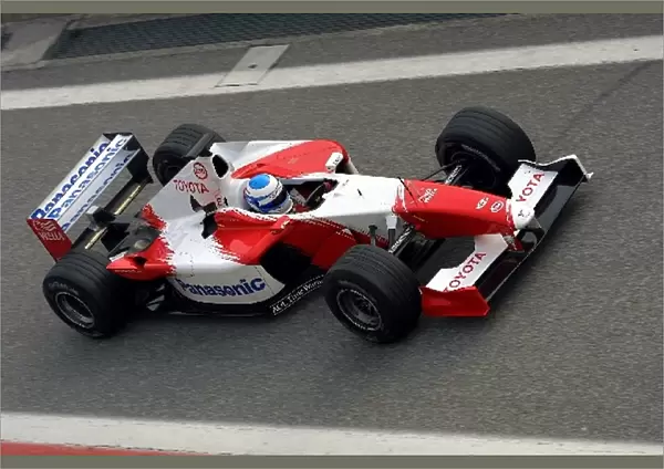 Formula One Testing: Mika Salo Toyota TF201