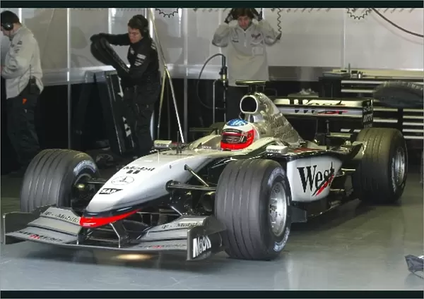 Formula One Testing: Gary Paffett McLaren