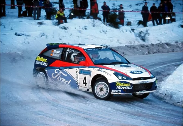 FIA World Rally Championship: Carlos Sainz Ford Focus WRC finished in third place