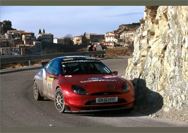 World Rally Championship: Francois Duval with co-driver Jean Marc Fortin debuted in the Ford Puma Super 1600