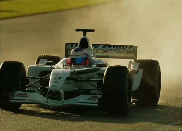 Formula One Testing: Jenson Button BAR Honda 004