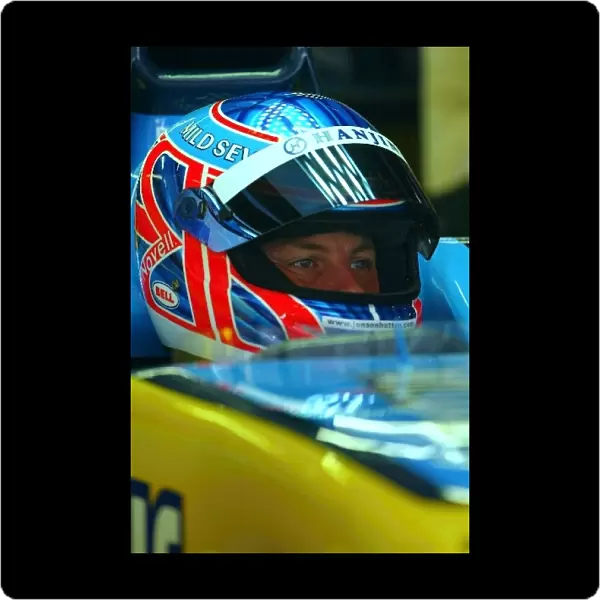 Formula One Testing: Jenson Button Renault F1