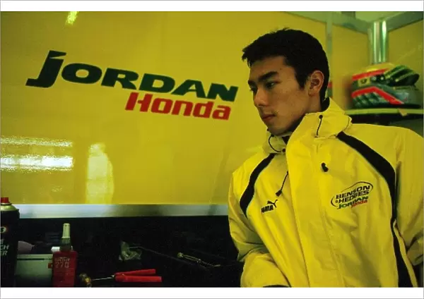 Formula One Testing: Takuma Sato Jordan: Formula One Testing, Silverstone, England, 19 February 2002