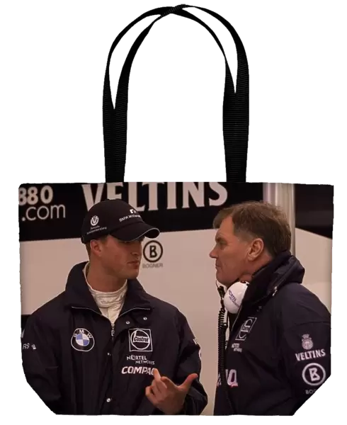 Ralf Schumacher and Patrick Head