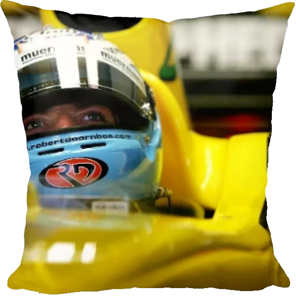 Formula One Testing: Robert Doornbos Jordan