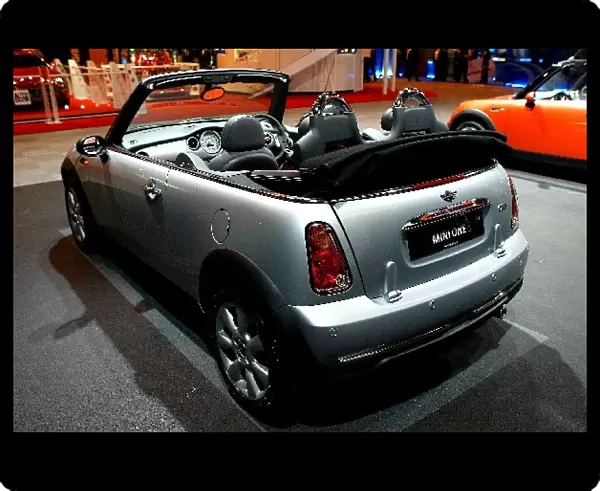 The British Motorshow: The new Mini One Cabriolet