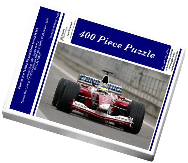 Formula One Testing: Ricardo Zonta Toyota TF103